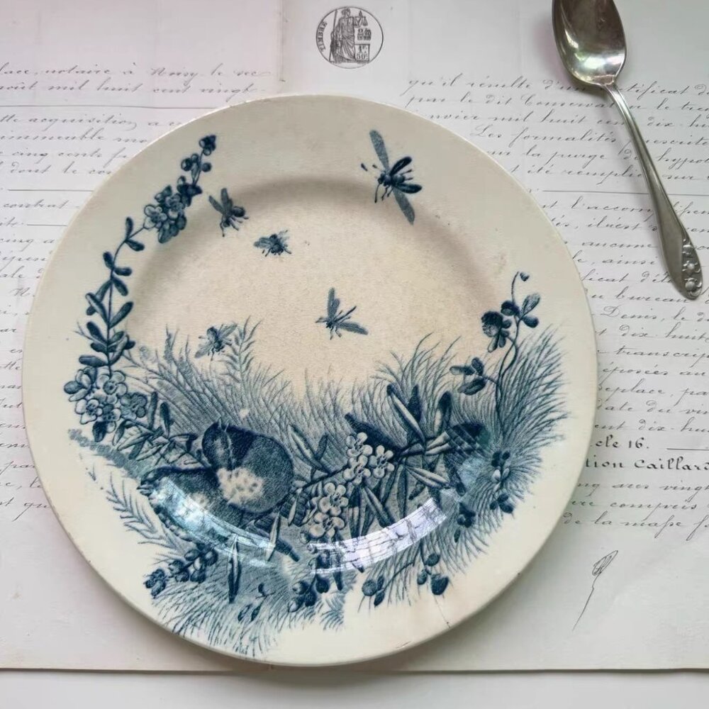 Decorative Ceramic Plate  Display Piece